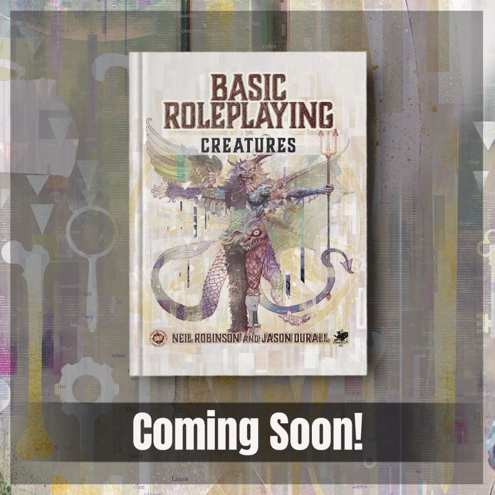Coming soon! Basic Roleplaying: Creatures - Basic Roleplaying - BRP ...